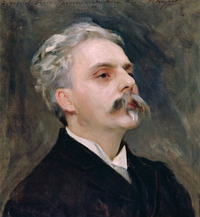 Portrait of Gabriel Faure by John Singer Sargent